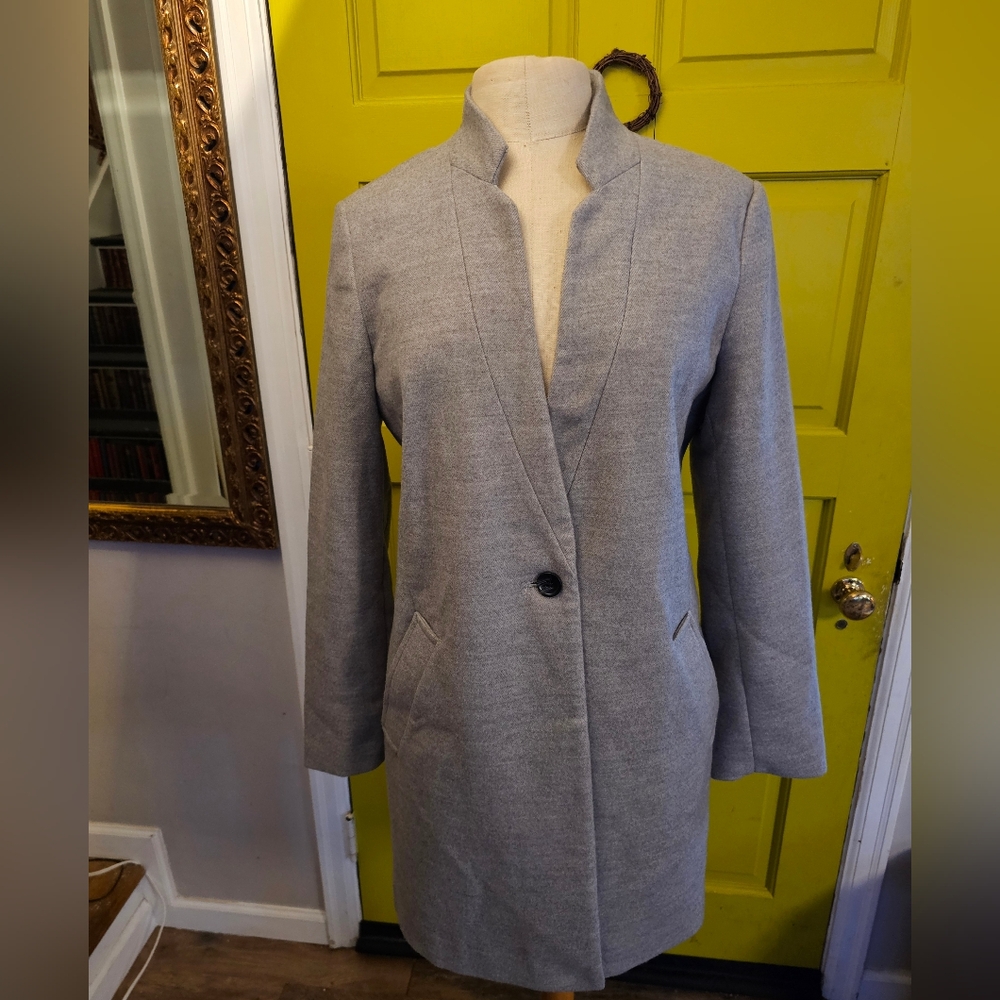Banana Republic, Long, Heather Gray in size large